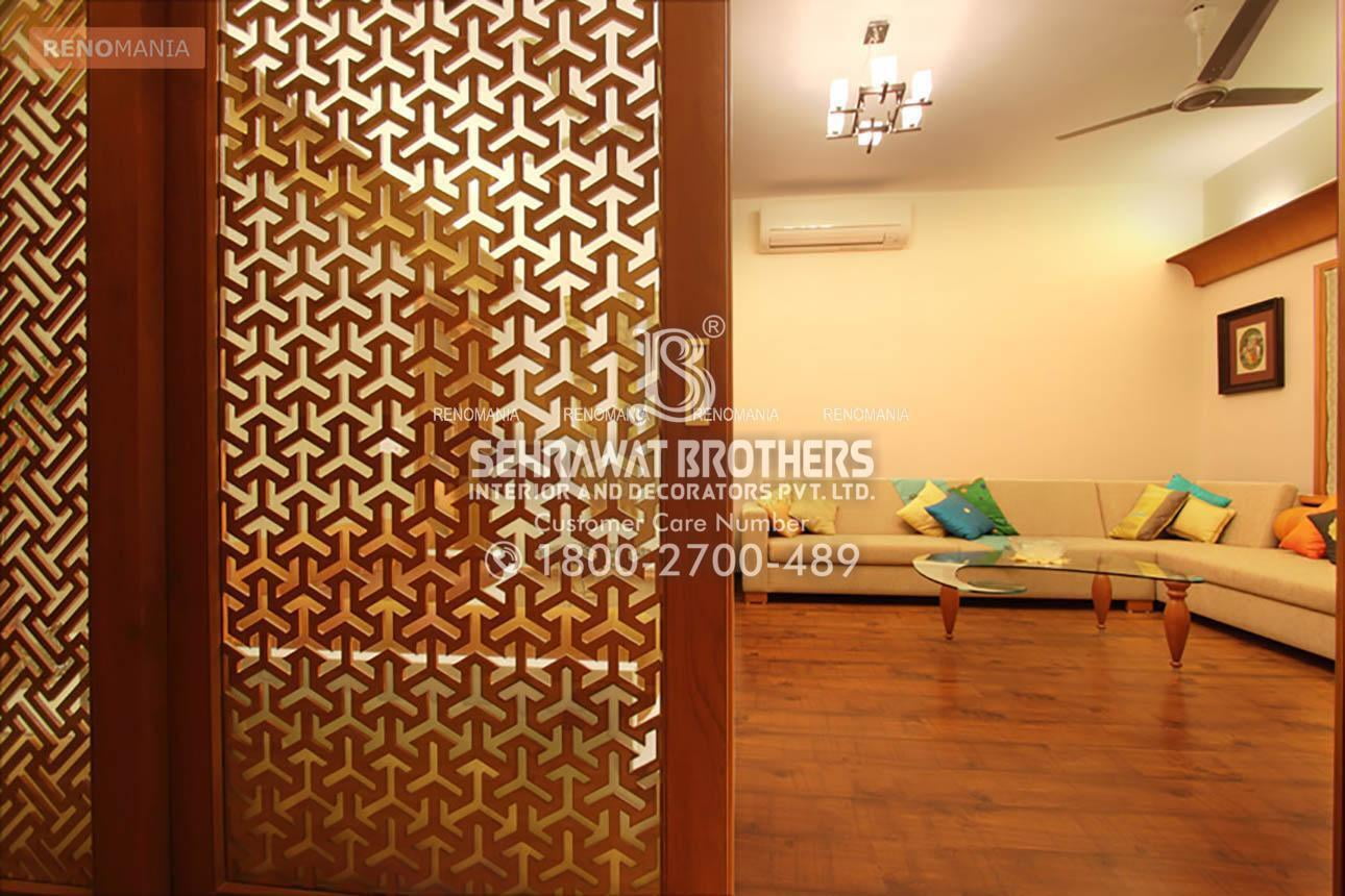 Get Waterproof WPC Frame, Free with Partition Jali Thickness 12mm